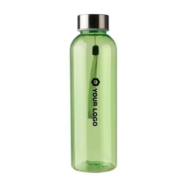Botella rPET 500 ml tapón acero