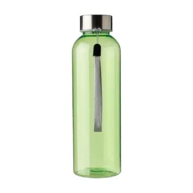 Botella rPET 500 ml tapón acero