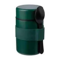 Vaso termo inox doble pared 460 ml cuchara PP caja