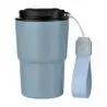 Vaso termo inox doble pared 320 ml tapa PP asa caja - Imagen 16