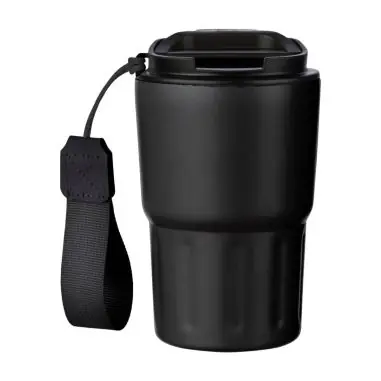 Vaso termo inox doble pared 320 ml tapa PP asa caja