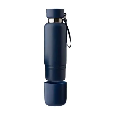 Botella termo 500 ml con vaso inferior