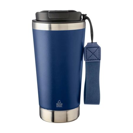 Vaso termo inox reciclado 500 ml doble pared tapa caja