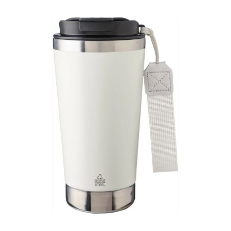 Vaso termo inox reciclado 500 ml doble pared tapa caja