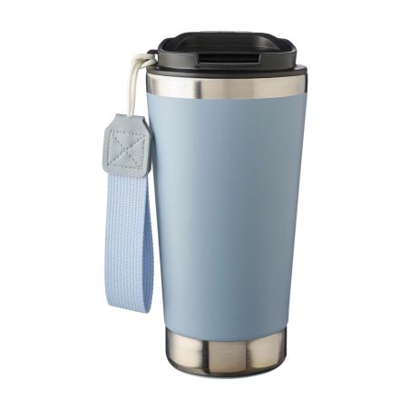 Vaso termo inox reciclado 500 ml doble pared tapa caja