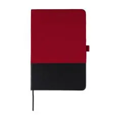 Cuaderno rPET A5 80p 70gsm PU grabado láser soporte