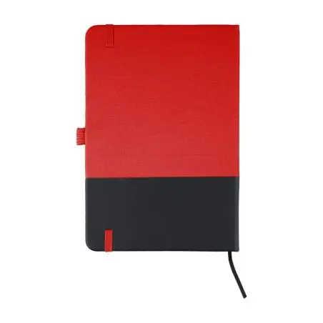 Cuaderno rPET A5 80p 70gsm PU grabado láser soporte
