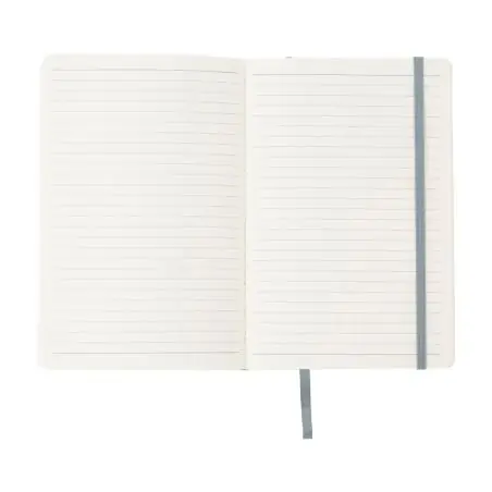 Cuaderno A5 PU reciclado con bolsillo