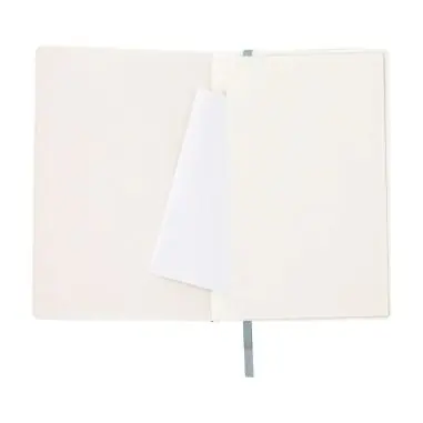 Cuaderno A5 PU reciclado con bolsillo
