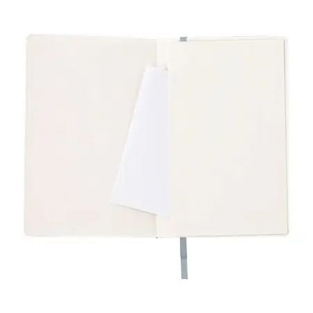 Cuaderno A5 PU reciclado con bolsillo
