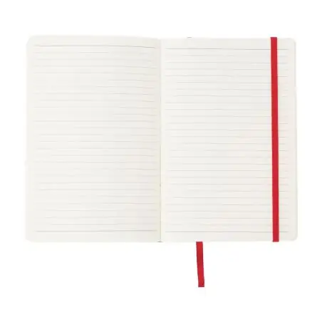 Cuaderno A5 PU reciclado con bolsillo