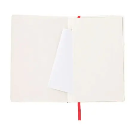 Cuaderno A5 PU reciclado con bolsillo
