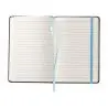 Cuaderno Charlene PU reciclado A5 96p FSC grabado láser - Imagen 2
