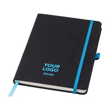 Cuaderno Charlene PU reciclado A5 96p FSC grabado láser