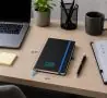 Cuaderno Charlene PU reciclado A5 96p FSC grabado láser - Imagen 5