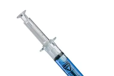 Bolígrafo jeringuilla ABS reciclado tinta negra
