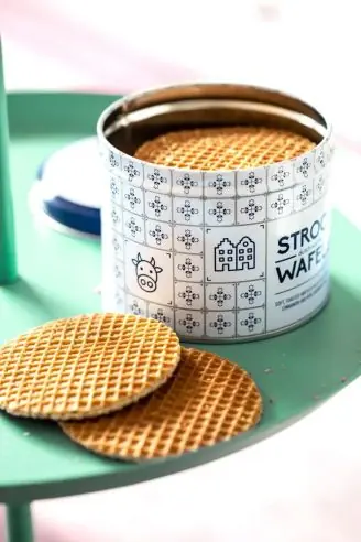 Stroopwafels holandeses caramelo 8 unidades sin artificiales