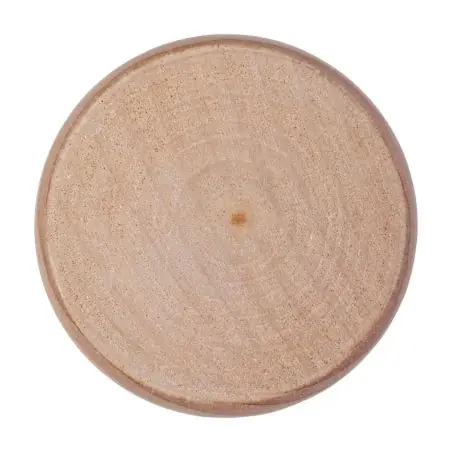 Yoyó de madera de sequoya con cuerda de algodón