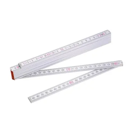Regla plegable Stabila Pro 700 madera 2m escala cm clase 3