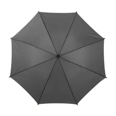 Paraguas 8 paneles poliéster automático mango madera velcro