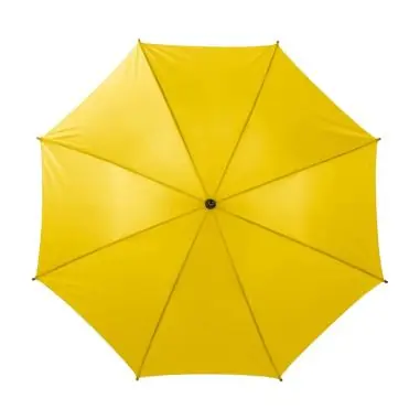 Paraguas 8 paneles poliéster automático mango madera velcro