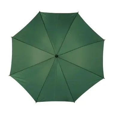 Paraguas 8 paneles poliéster automático mango madera velcro