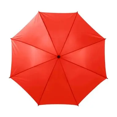 Paraguas 8 paneles poliéster automático mango madera velcro