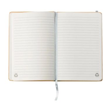 Cuaderno A5 cartón reciclado 160 páginas goma marcapáginas