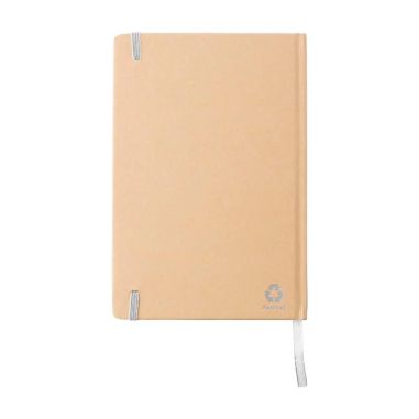 Cuaderno A5 cartón reciclado 160 páginas goma marcapáginas