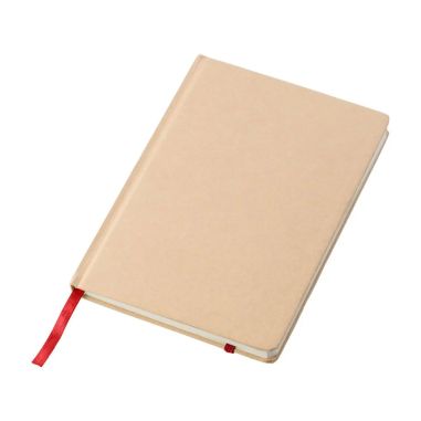 Cuaderno A5 cartón reciclado 160 páginas goma marcapáginas