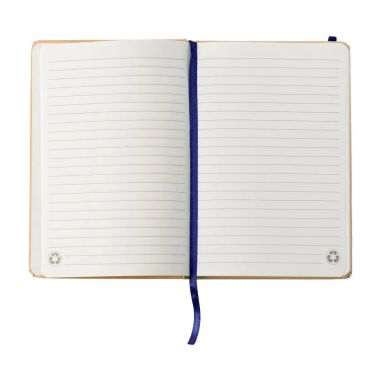 Cuaderno A5 cartón reciclado 160 páginas goma marcapáginas