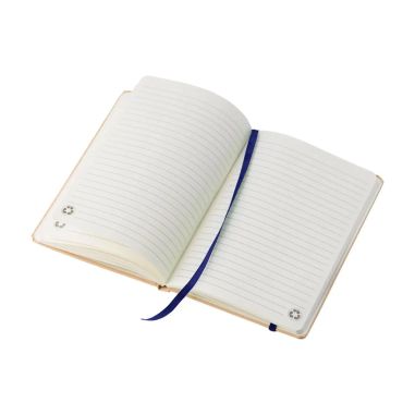 Cuaderno A5 cartón reciclado 160 páginas goma marcapáginas
