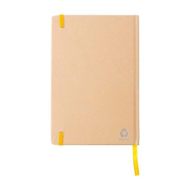 Cuaderno A5 cartón reciclado 160 páginas goma marcapáginas