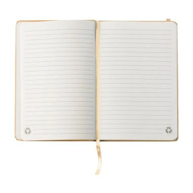 Cuaderno A5 cartón reciclado 160 páginas goma marcapáginas