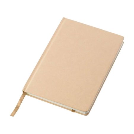 Cuaderno A5 cartón reciclado 160 páginas goma marcapáginas
