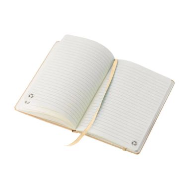Cuaderno A5 cartón reciclado 160 páginas goma marcapáginas