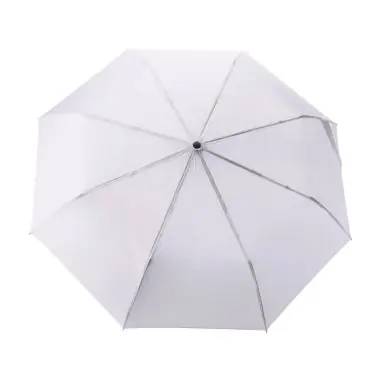 Paraguas plegable rPET automático mango bambú velcro