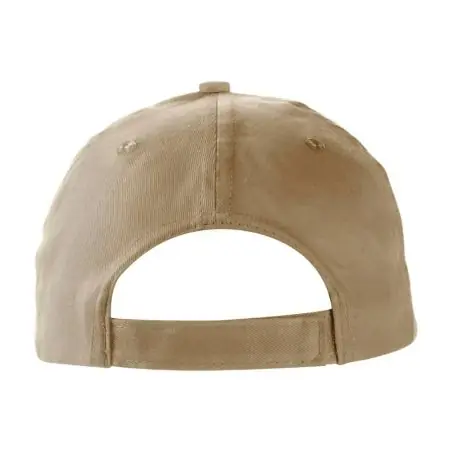 Gorra algodón twill 5 paneles visera sándwich velcro
