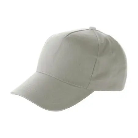 Gorra algodón twill 5 paneles visera sándwich velcro