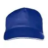 Gorra algodón twill 5 paneles visera sándwich velcro - Imagen 56