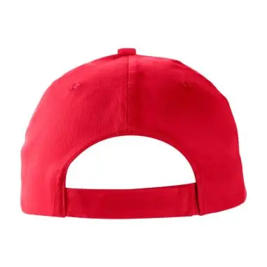 Gorra algodón twill 5 paneles visera sándwich velcro
