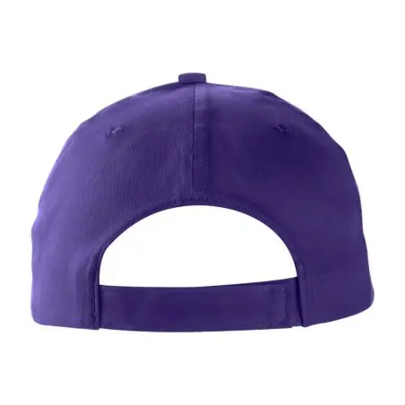 Gorra algodón twill 5 paneles visera sándwich velcro