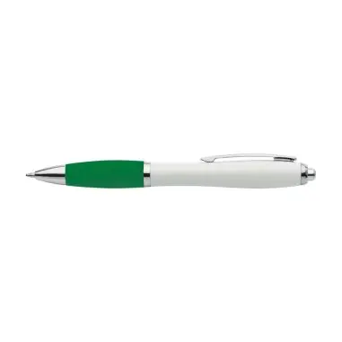 Bolígrafo ABS reciclado grip goma variante tinta azul