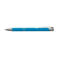 Bolígrafo aluminio reciclado GRS plateado tinta azul