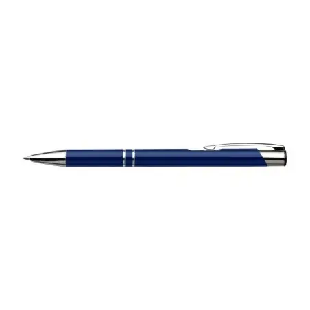Bolígrafo aluminio reciclado GRS plateado tinta azul