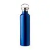 Botella termo acero 1 L doble pared asa bambú 18 h LFGB - Imagen 45