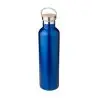 Botella termo acero 1 L doble pared asa bambú 18 h LFGB - Imagen 3