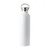 Botella termo acero 1 L doble pared asa bambú 18 h LFGB - Imagen 36