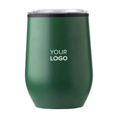 Vaso térmico inox mate 300 ml con tapa