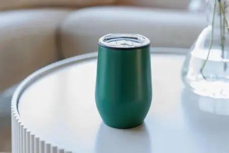 Vaso térmico inox mate 300 ml con tapa